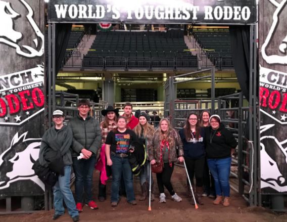 FFA Members attended World's Toughest Rodeo