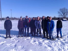 Learning to snowshoe