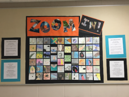 4th grade interactive art/science exhibit