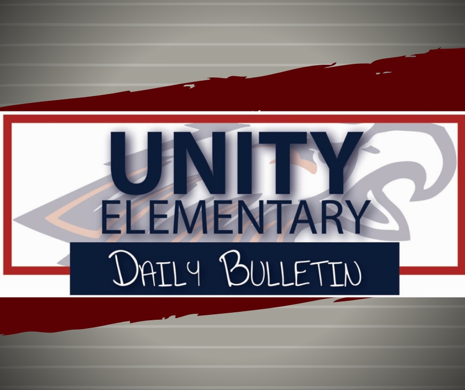 Elementary Announcements 5.8.2019