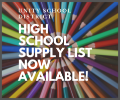 2019-20 HIGH SCHOOL SUPPLY LIST NOW AVAILABLE!