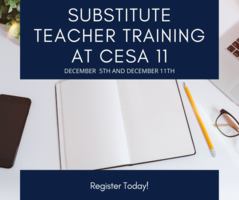 SUB-TEACHER TRAINING!! REGISTER NOW!