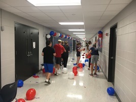 Homecoming Week Decorating